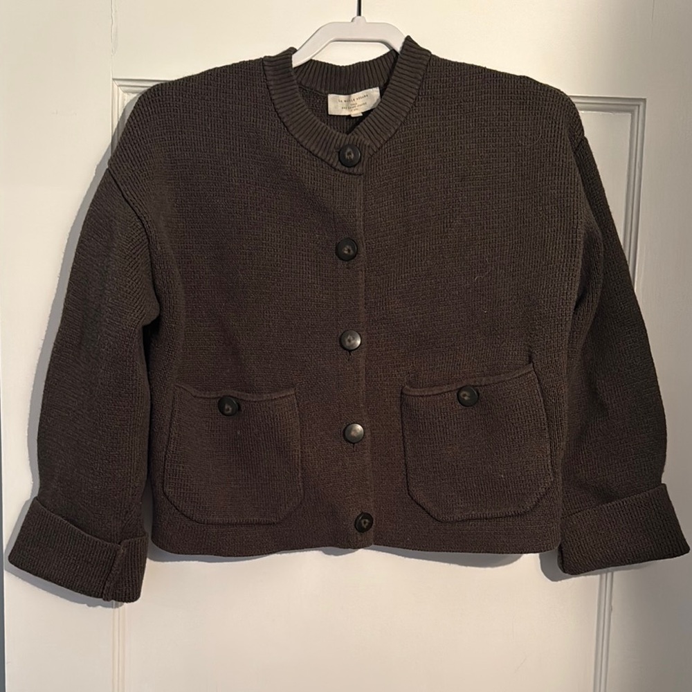 Khaki Valerie Jacket Size Medium